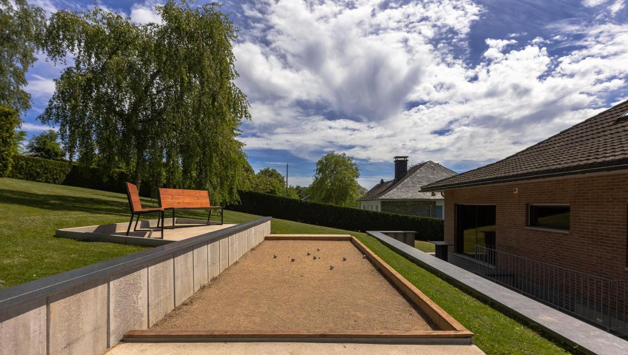 Luxueuse Et Spacieuse Villa Avec Sauna Et Piscine Malmedy Exterior photo